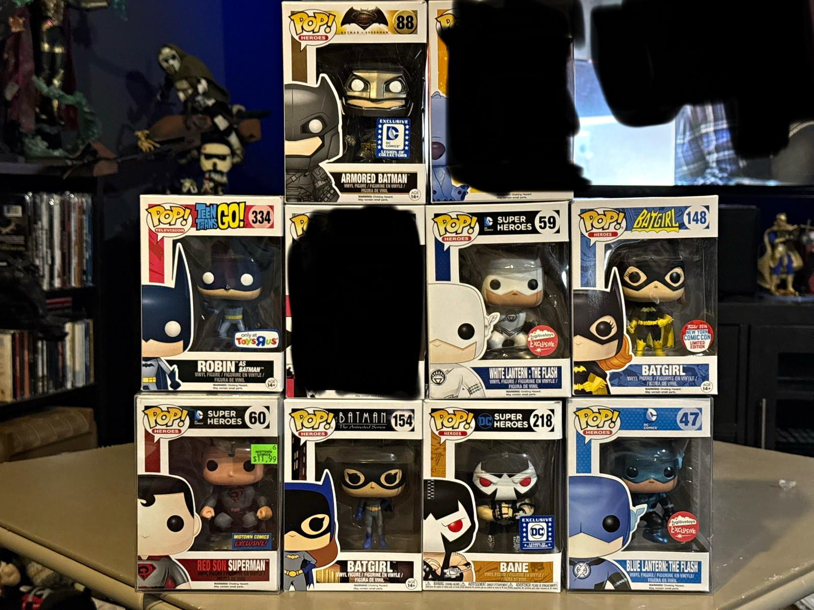 Funko Pop Vinyl Mixed Lot Exclusive Boxed DC Marvel Star Wars Batman Funko Pop Vinyl Mixed Lot Exclusive Boxed DC Marvel Star Wars Batman