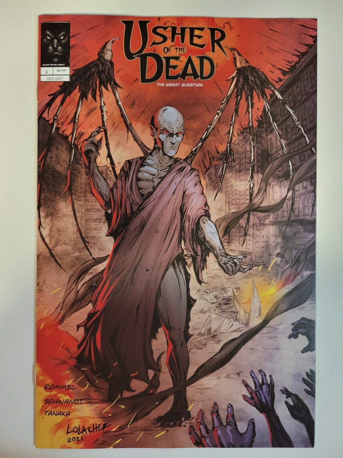 Usher Of The Dead The Great Question #1 Bloodmoon 2022 One Shot 9.4 Near Mint