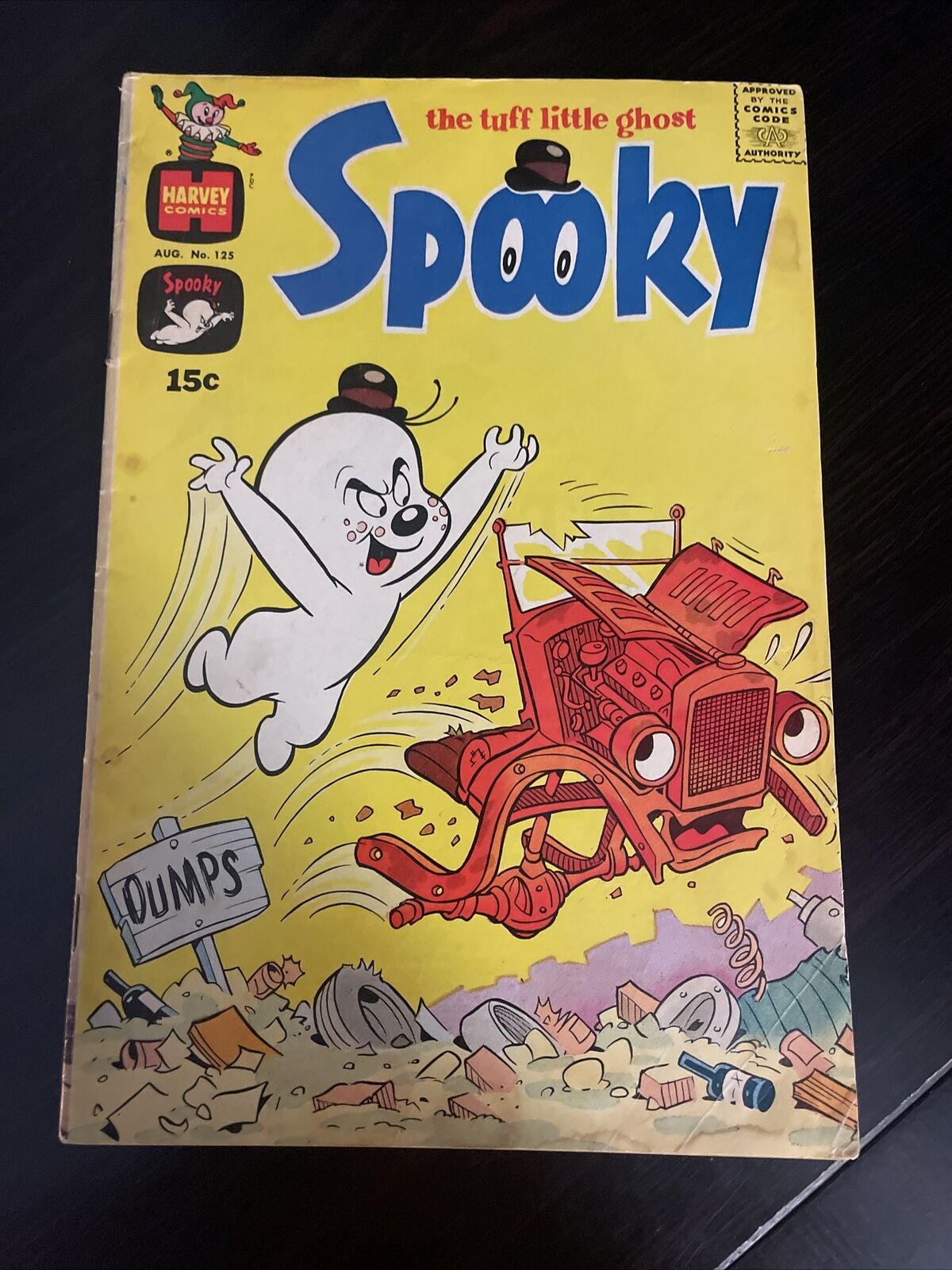 1971 Harvey Comics Spooky #125 15 Cent