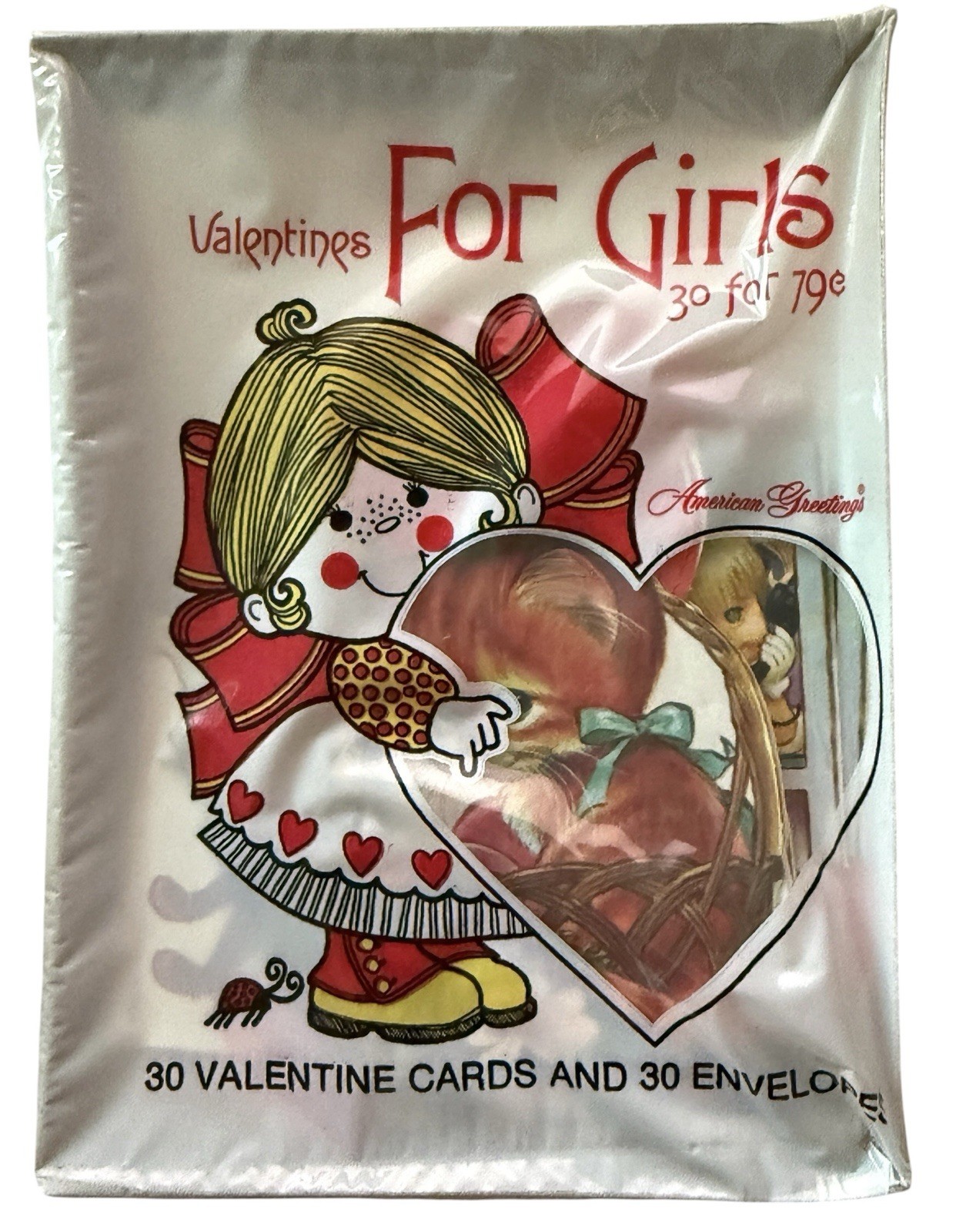 American Greetings Vtg Valentines Cards For Girls Kids Animals NEW NOS Sealed American Greetings Vtg Valentines Cards For Girls Kids Animals NEW NOS Sealed