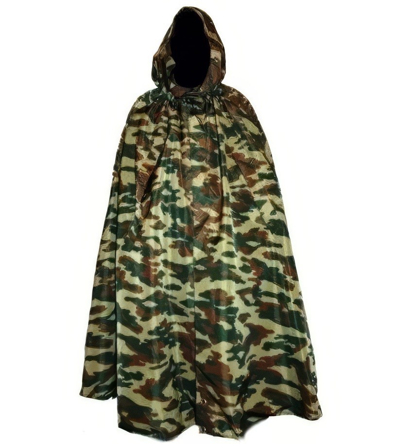 Russian Military Raincoat Tent - Plash Palatka - Flora Camouflage Russian Military Raincoat Tent - Plash Palatka - Flora Camouflage