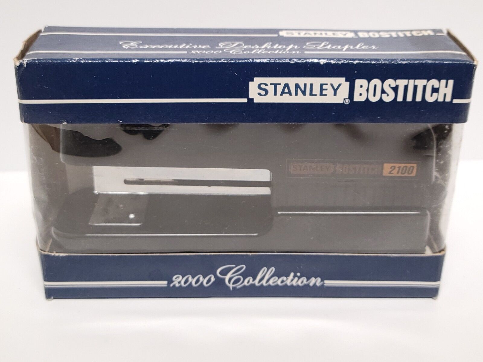 Vintage Bostitch B2100 Desktop Metal Stapler NEW IN ORIGINAL BOX  