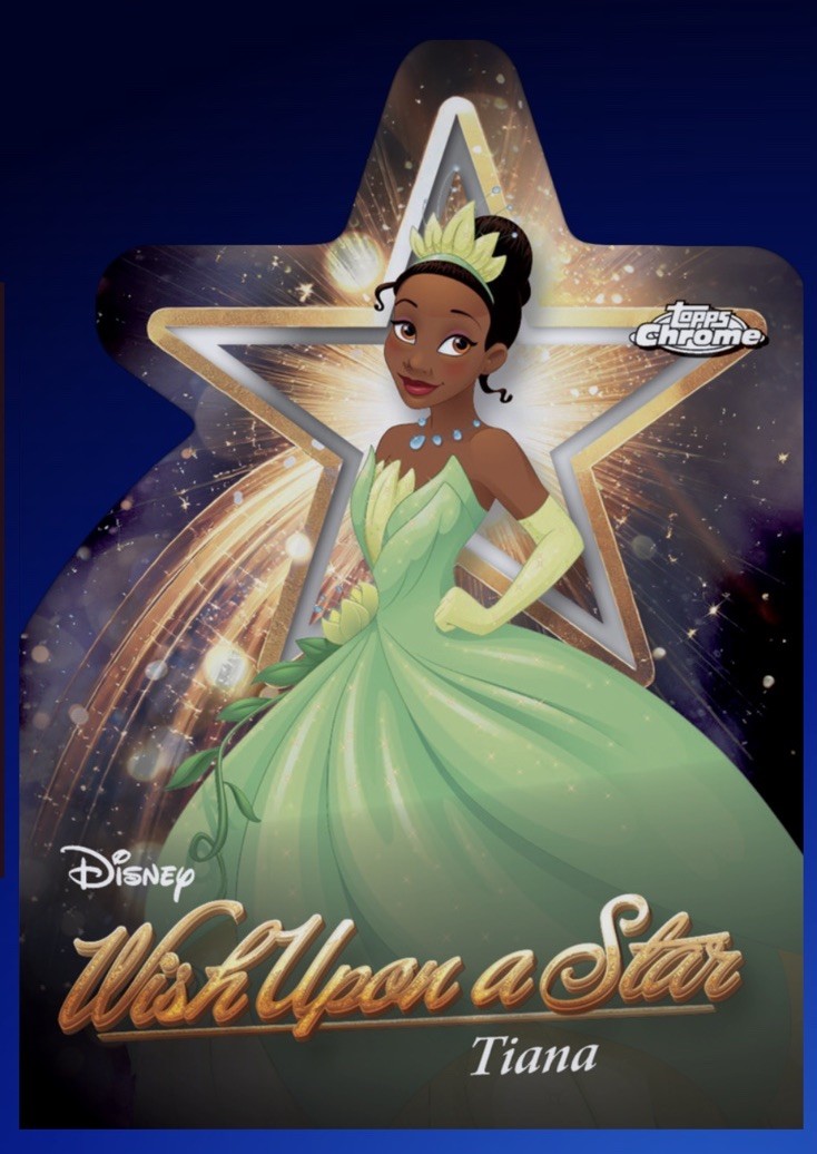 2025 Topps Disney Wonder Wish Upon a Star Die-Cut-TIANA(TOPPS Disney DigitalCard