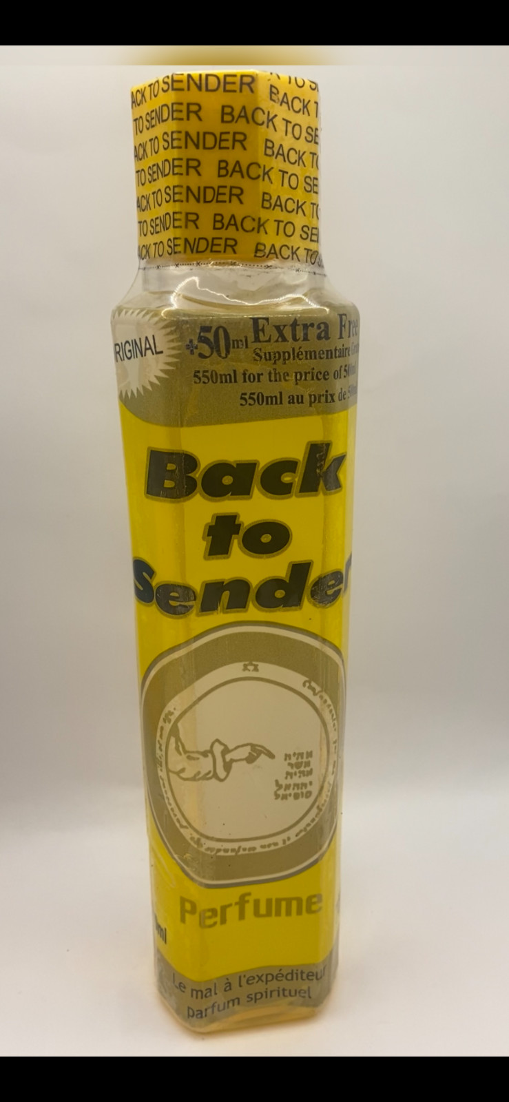 Back to sender spiritual perfume 500ml Back to sender spiritual perfume 500ml