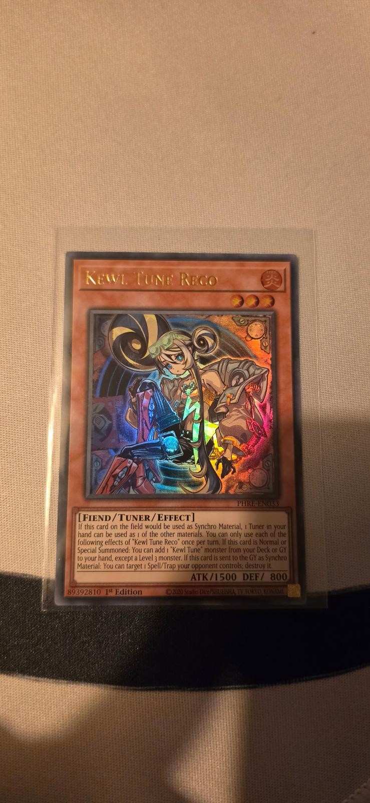Kewl Tune Reco PHRE-EN033 Ultra Rare Phantom Revenge Yu-Gi-Oh 1st Edition NM Kewl Tune Reco PHRE-EN033 Ultra Rare Phantom Revenge Yu-Gi-Oh 1st Edition NM