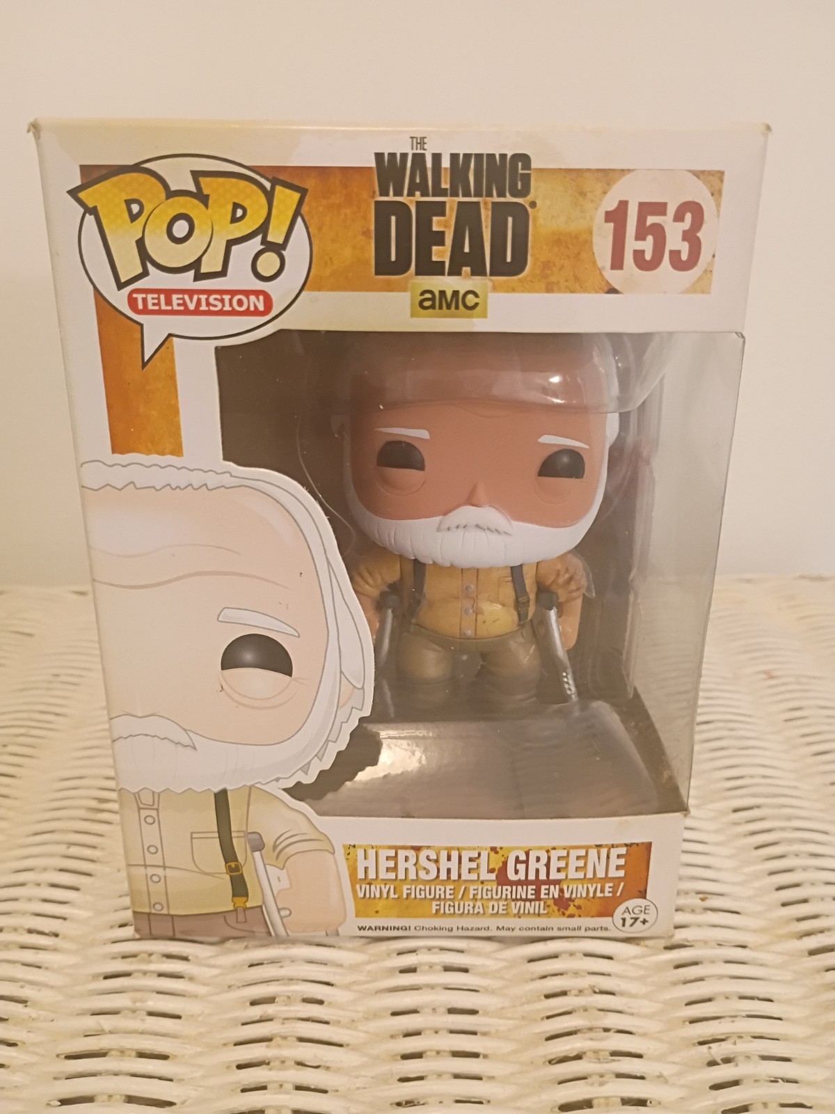 Funko Pop Vinyl: The Walking Dead - Hershel Greene #153 Funko Pop Vinyl: The Walking Dead - Hershel Greene #153