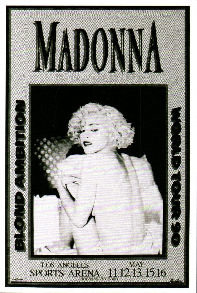 Madonna Blond Ambition Tour 4\