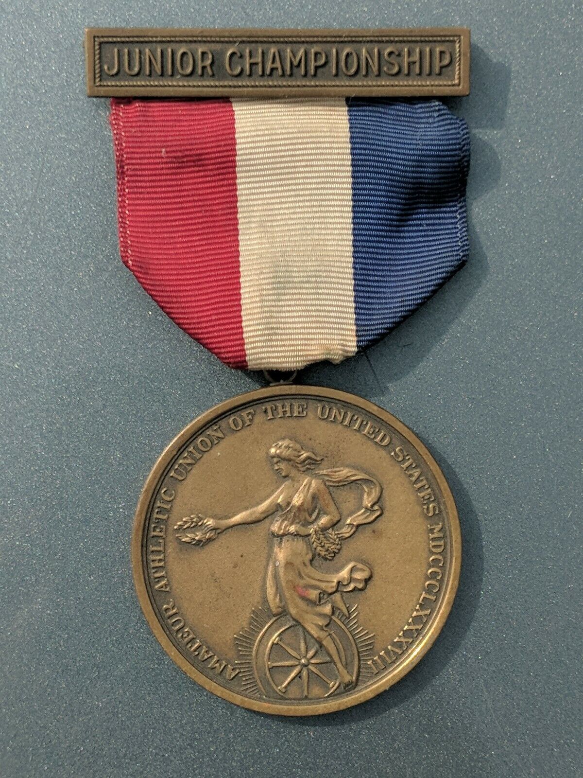 1961 Amateur Athletic Union (AAU) 200 Meter Medley Relay Champion Bronze Medal