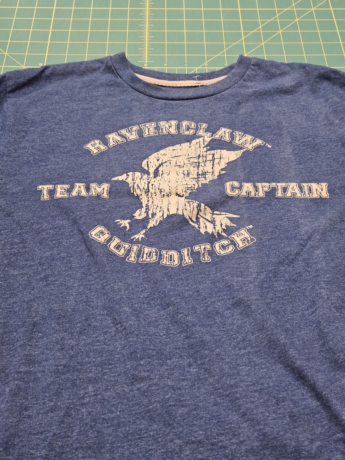 Wizarding World of Harry Potter Ravenclaw Quidditch Team Captain T-Shirt Small 