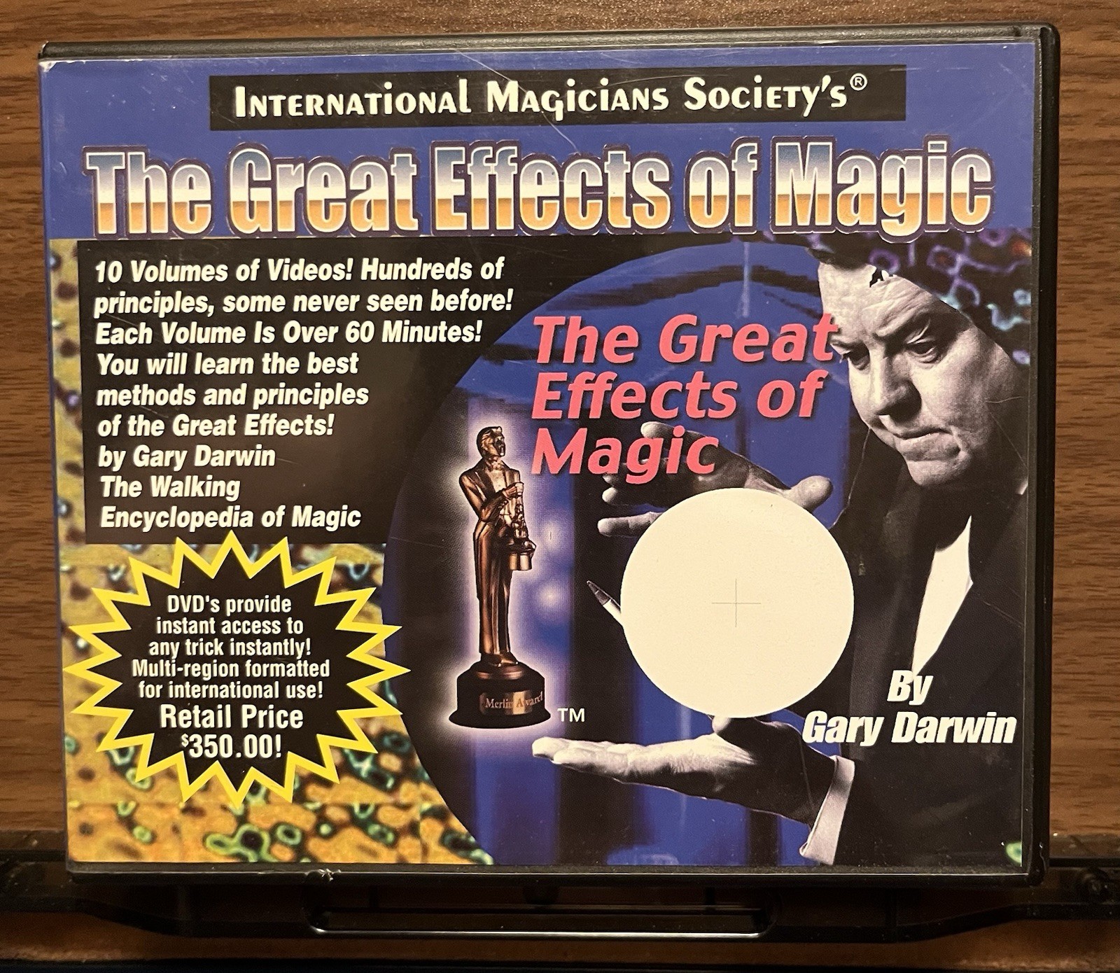 International Magicians Society Great Effects Of Magic DVD Set Near Perfect RARE International Magicians Society Great Effects Of Magic DVD Set Near Perfect RARE