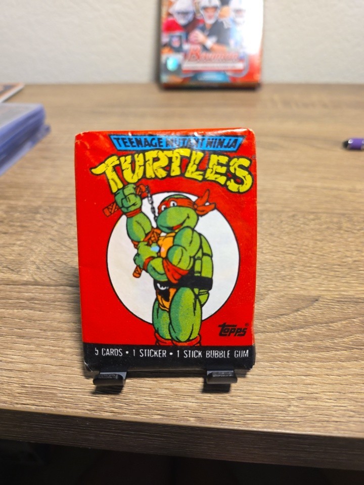 TEENAGE MUTANT NINJA TURTLES CARTOON SERIES 1 1989 TOPPS WAX PACKS TEENAGE MUTANT NINJA TURTLES CARTOON SERIES 1 1989 TOPPS WAX PACKS
