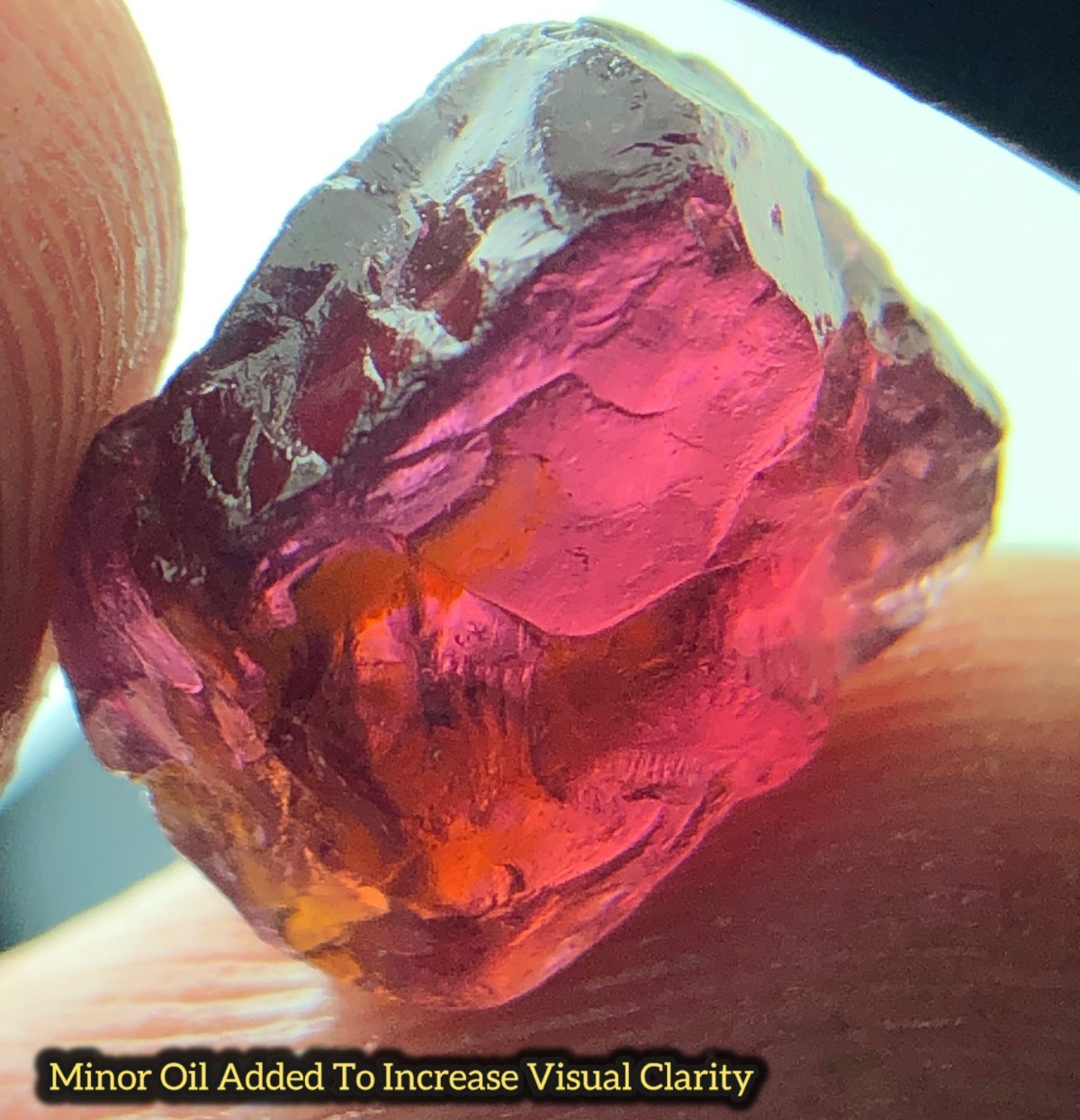 9.70 Ct Natural Tanzanian Facet Grade Garnet Rough | Raspberry Purple Pink 9.70 Ct Natural Tanzanian Facet Grade Garnet Rough | Raspberry Purple Pink