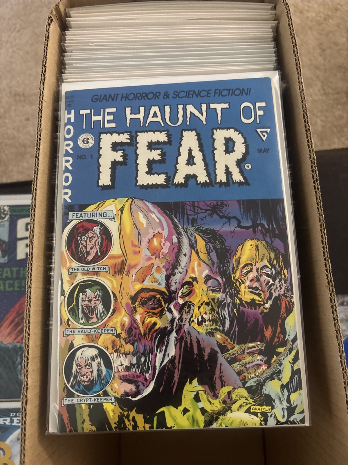 THE HAUNT OF FEAR #1 GIANT HORROR & SCIENCE FICTION THE HAUNT OF FEAR #1 GIANT HORROR & SCIENCE FICTION