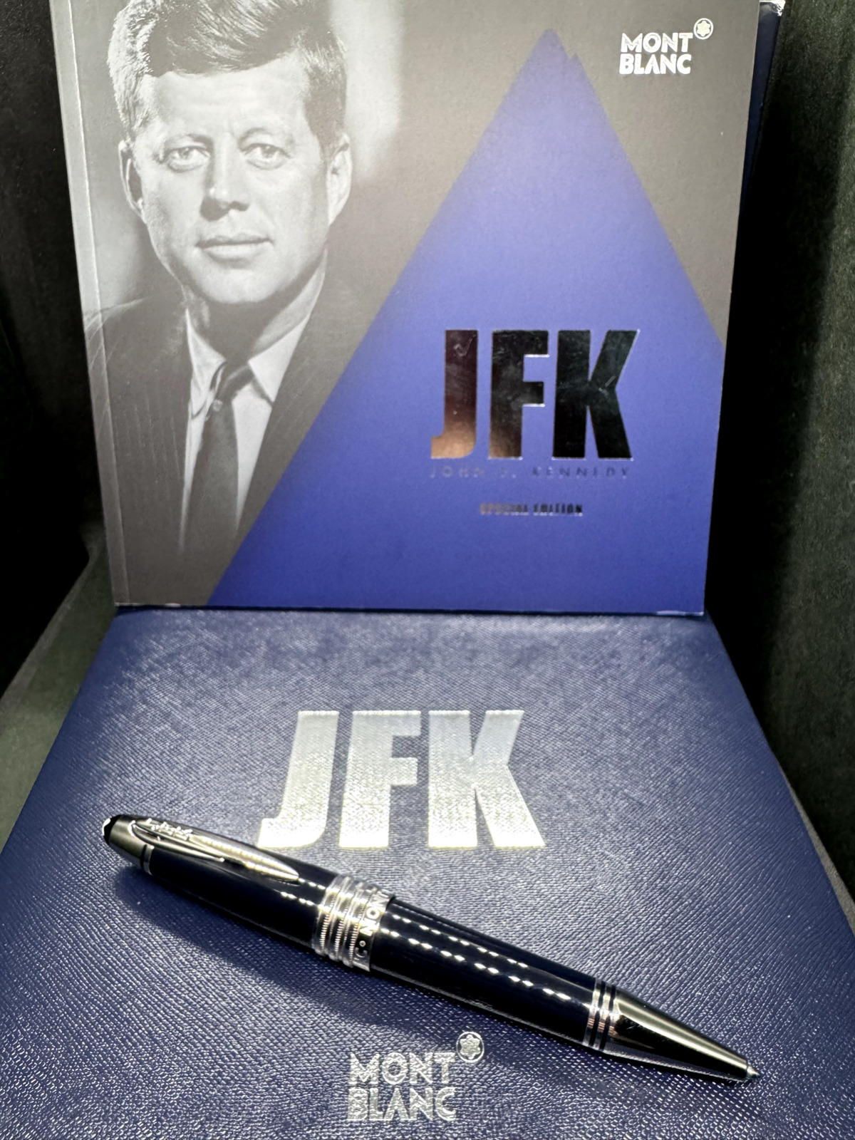 MONTBLANC John F. Kennedy Special Edition 111046 Ballpoint Pen with Original BOX