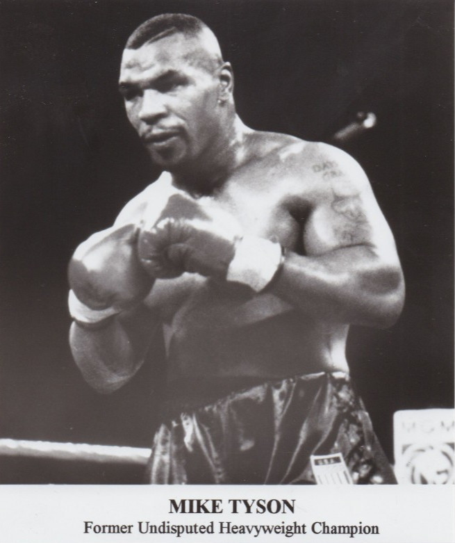 1997 Press Photo Heavyweight Boxing Champion Mike Tyson 1997 Press Photo Heavyweight Boxing Champion Mike Tyson
