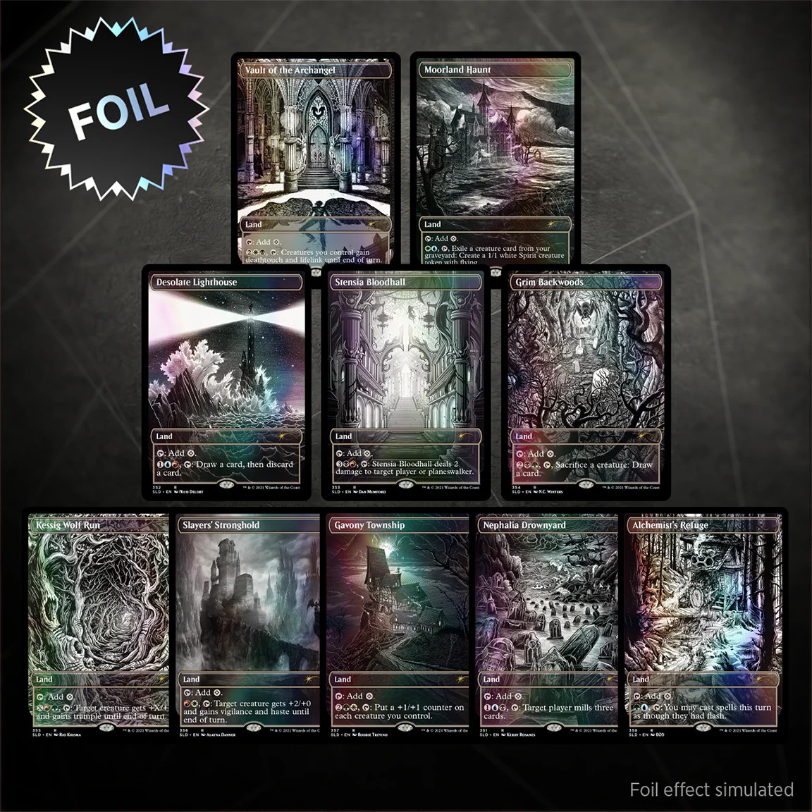 Magic: The Gathering TCG: Secret Lair Showcase Midnight Hunt (Foil) Magic: The Gathering TCG: Secret Lair Showcase Midnight Hunt (Foil)