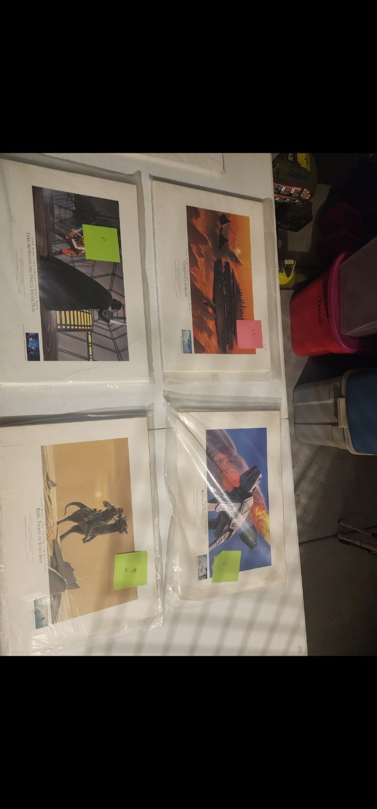 Ralph McQuarrie Star Wars BATTLE OF HOTH Limited Edition Lithograph Ralph McQuarrie Star Wars BATTLE OF HOTH Limited Edition Lithograph