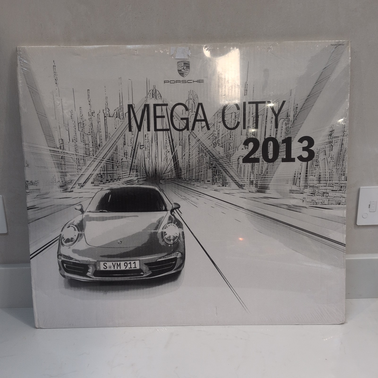 Genuine 2013 'Mega City' Porsche Factory Issued Dealers Calendar - Sealed Genuine 2013 'Mega City' Porsche Factory Issued Dealers Calendar - Sealed