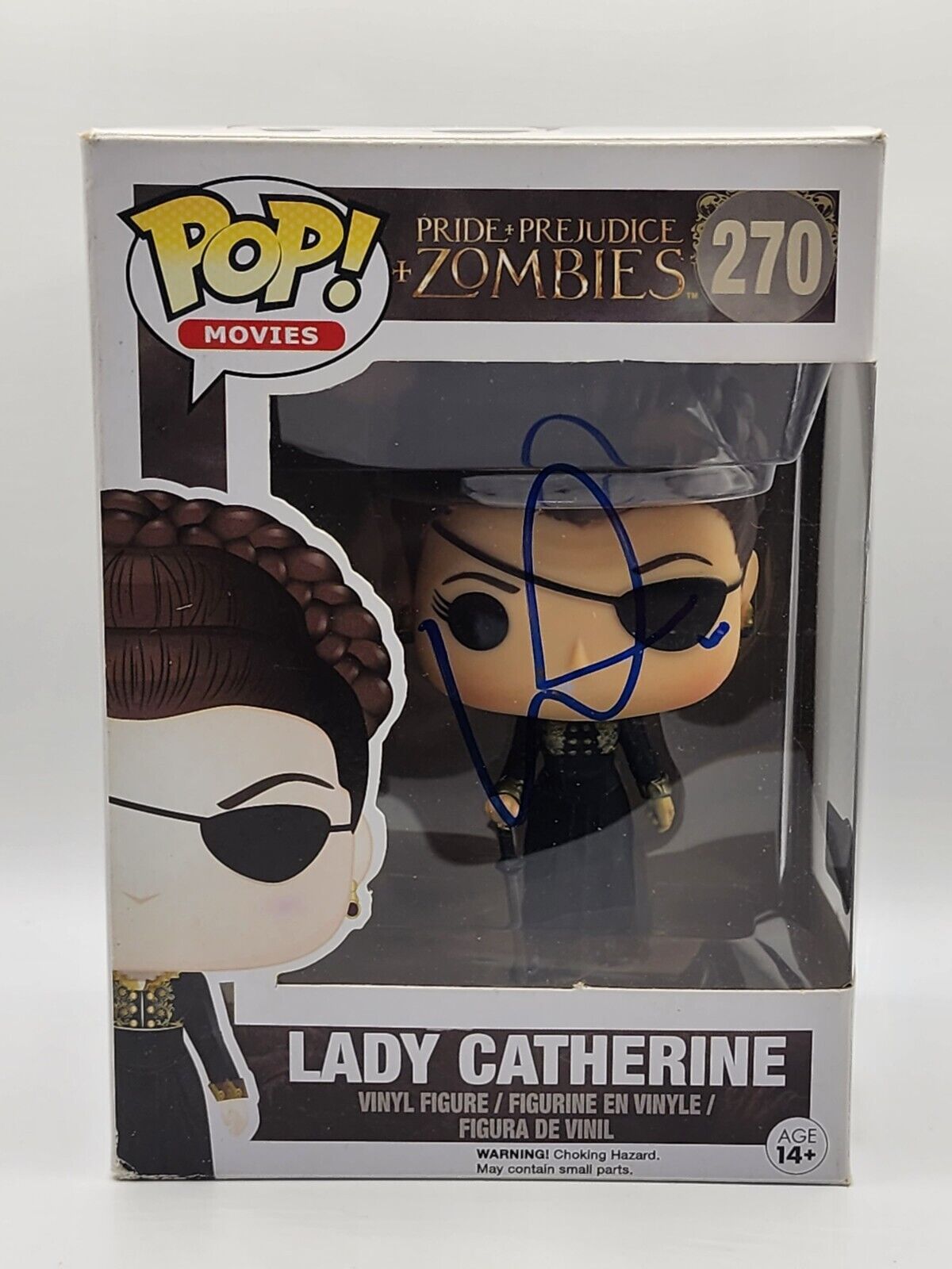 Lena Headey Signed Lady Catherine Pride And Prejudice And Zombies Funko BECKETT