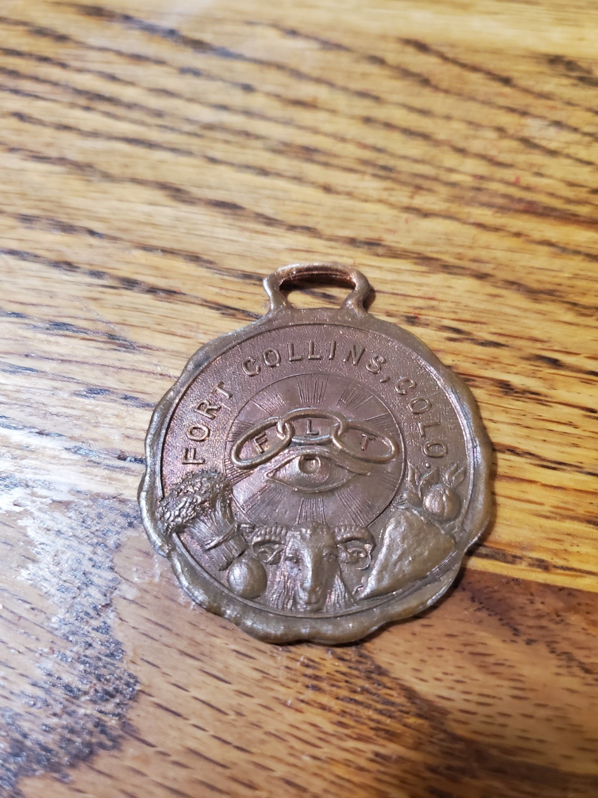 Vintage Fort Colins, CO the Fred L. Turner Golden Arch Award