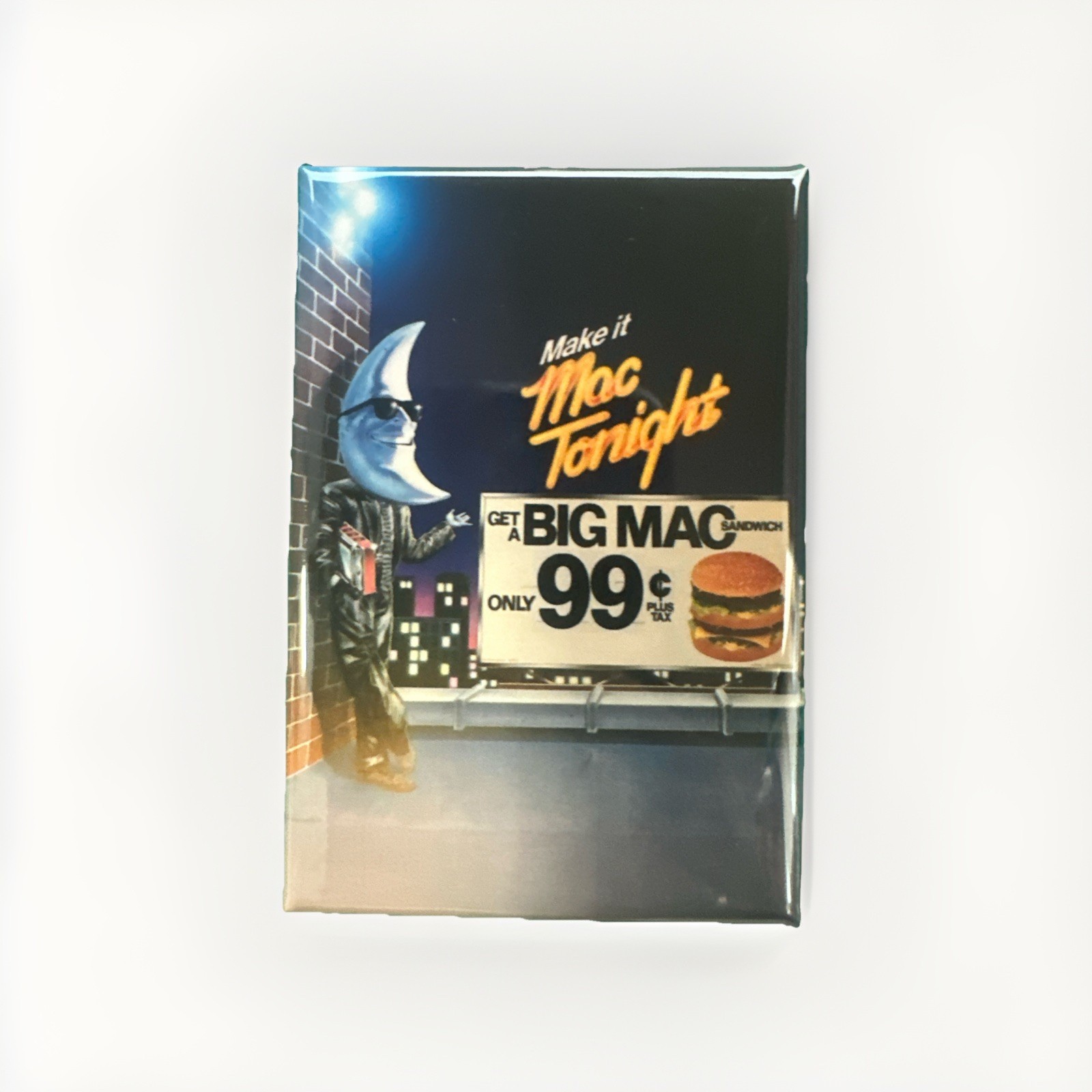 It’s Mac Tonight, McDonalds Big Mac, Refrigerator Magnet - 2x3in - It’s Mac Tonight, McDonalds Big Mac, Refrigerator Magnet - 2x3in -