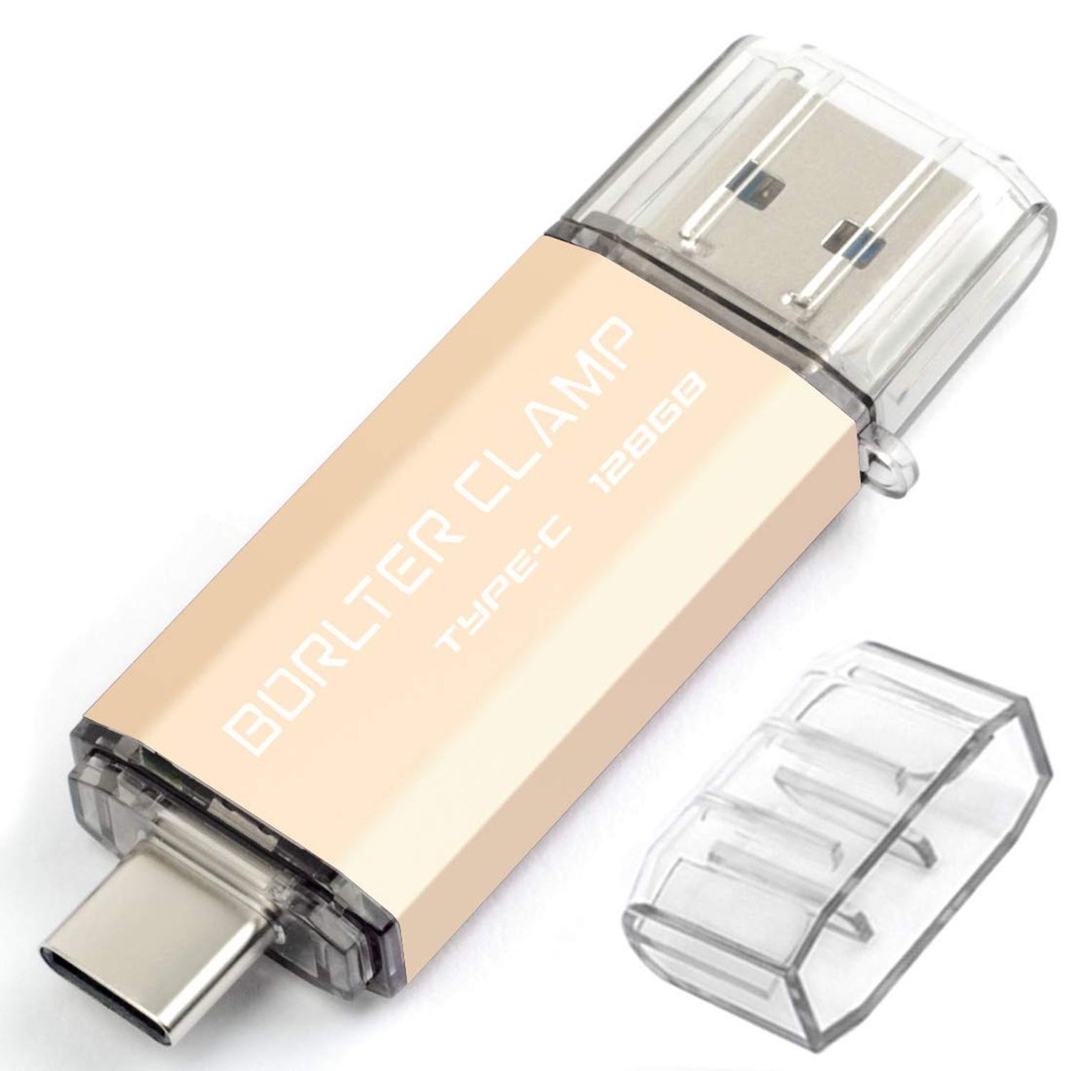 128GB USB Type-C Flash Drive 3.0 Dual Drive, BorlterClamp USB C Memory Stick ... 128GB USB Type-C Flash Drive 3.0 Dual Drive, BorlterClamp USB C Memory Stick ...