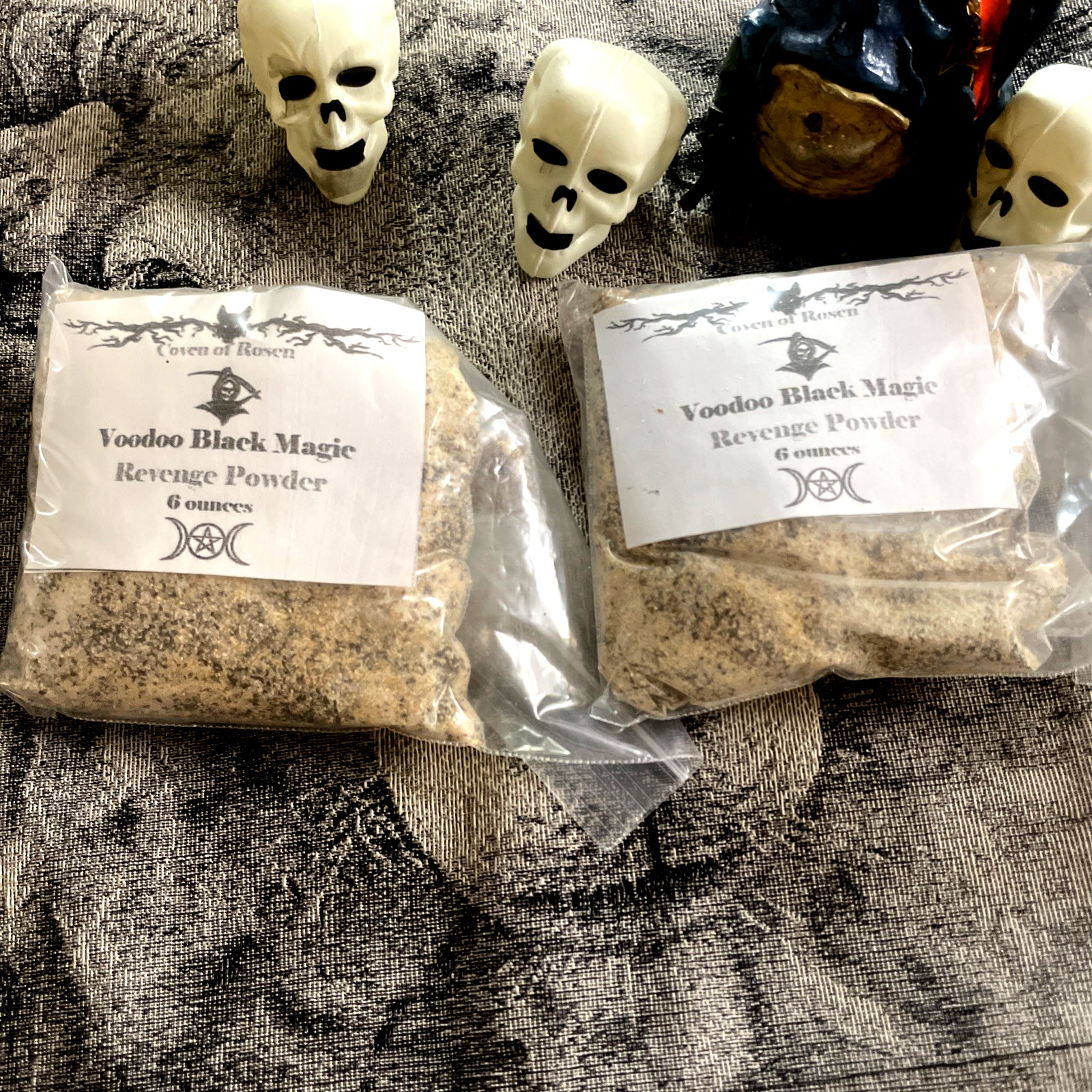 Voodoo Witchcraft -2 Pkgs Revenge Powder~Witchcraft Casting Hoodoo Santeria Voodoo Witchcraft -2 Pkgs Revenge Powder~Witchcraft Casting Hoodoo Santeria