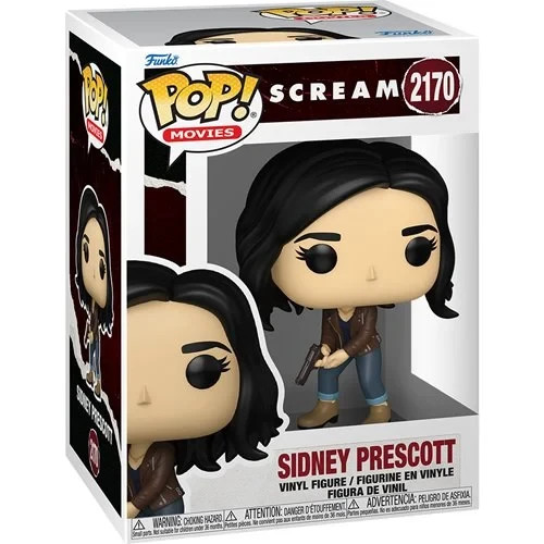 Funko POP Scream 2022 Sidney Prescott Figure 2170 + Protector Funko POP Scream 2022 Sidney Prescott Figure 2170 + Protector