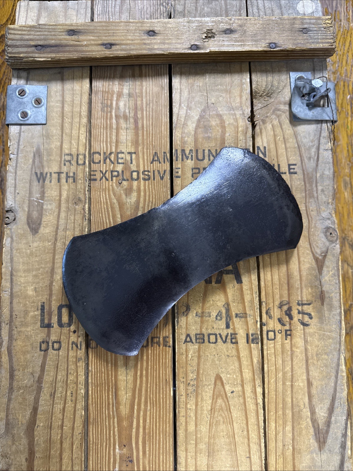 Vtg 5lb Plumb Double Bit Axe Head California Reversible Peeler Patina 4lb11.3oz Vtg 5lb Plumb Double Bit Axe Head California Reversible Peeler Patina 4lb11.3oz