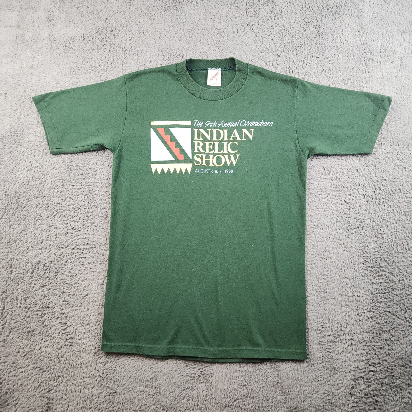 VTG 80's Kentucky Indian Relic Prehistoric Artifact Show Men's Medium USA Made VTG 80's Kentucky Indian Relic Prehistoric Artifact Show Men's Medium USA Made