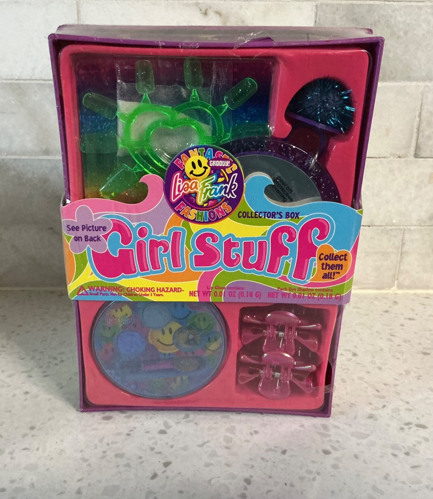 Vtg Lisa Frank Collector's Box Girl Stuff Hair Nails Accessories NOS Vtg Lisa Frank Collector's Box Girl Stuff Hair Nails Accessories NOS