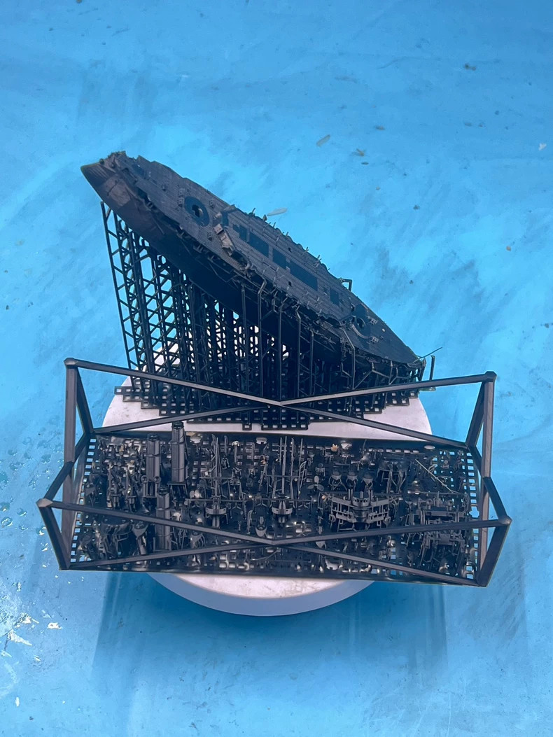 3D Printed 1/200 Royal Navy Retivizan Battleship Unpainted Model Kit NEW
