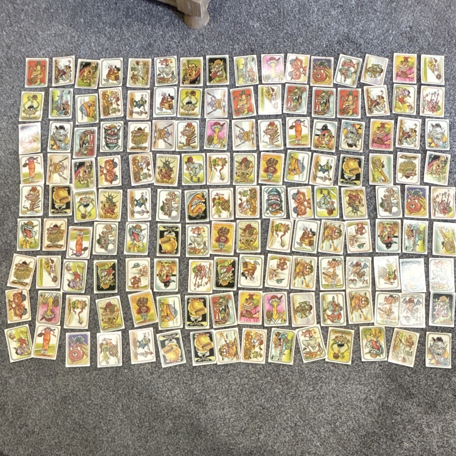 Vintage Donruss "Baseball Super "Baseball's Greatest Gross Outs" collector Cards