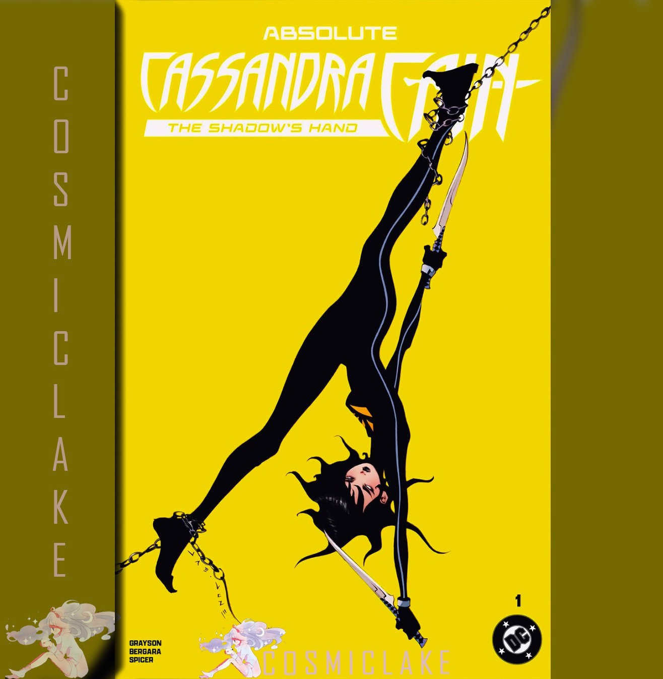 Absolute Cassandra Cain Shadows Hand 1 Jae Lee Nycc Foil Variant Pre 10/25☆