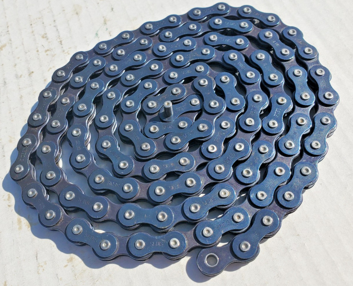 NOS Schwinn SEDIS Stingray Krate Fastback Bicycle Chain 5 spd Vtg 60's Gun Blue NOS Schwinn SEDIS Stingray Krate Fastback Bicycle Chain 5 spd Vtg 60's Gun Blue