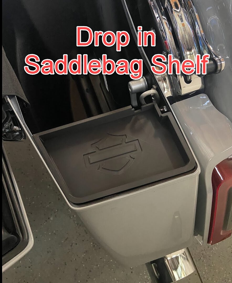 Drop in Saddle bag shelf for 2024 2025 Harley Davidson Road Glide & Street Glide Drop in Saddle bag shelf for 2024 2025 Harley Davidson Road Glide & Street Glide