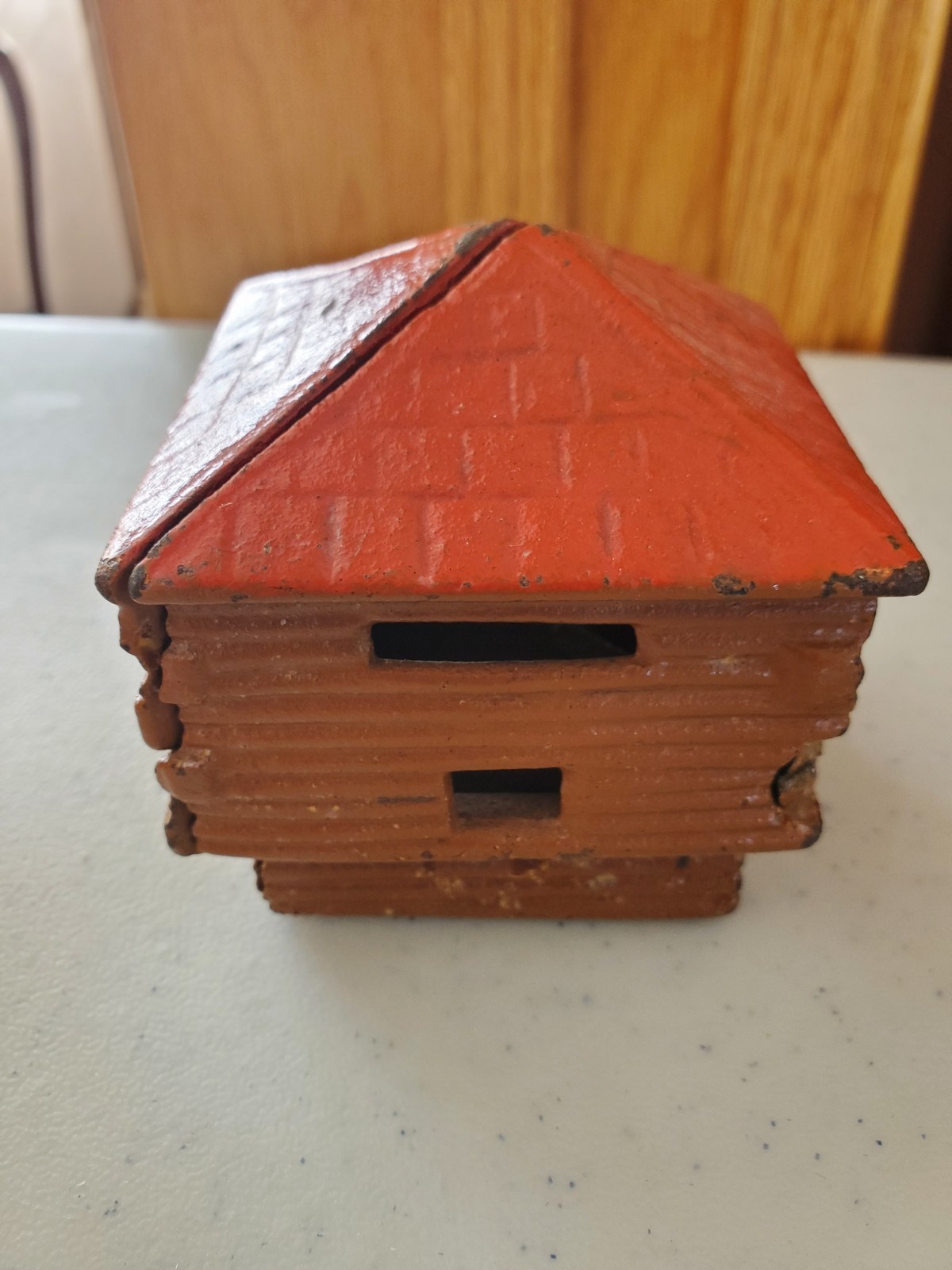 Rare Fort Mount Hope Cast Iron Architectural Still Bank Vintage 1930s Collect D3 Rare Fort Mount Hope Cast Iron Architectural Still Bank Vintage 1930s Collect D3