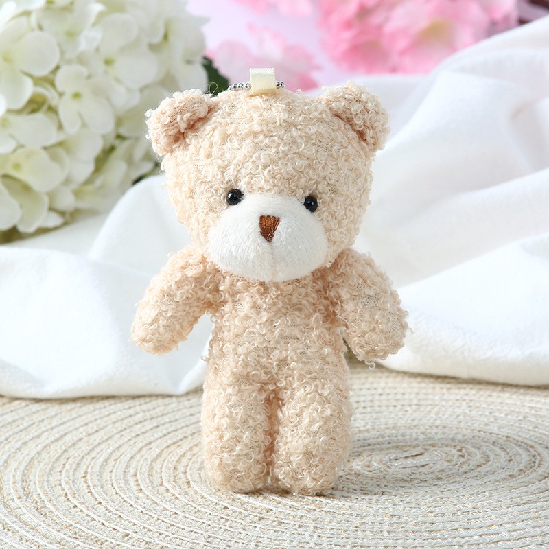 Mini Big Head Teddy Bear Plush – Soft Stuffed Bear Pendant Doll Gift for Kids Mini Big Head Teddy Bear Plush – Soft Stuffed Bear Pendant Doll Gift for Kids