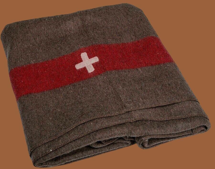 SWISS MILITARY STYLE ARMY WOOL BLANKET CAMPING SURVIVAL 60X84 HEAVY 4+ LBS NEW SWISS MILITARY STYLE ARMY WOOL BLANKET CAMPING SURVIVAL 60X84 HEAVY 4+ LBS NEW