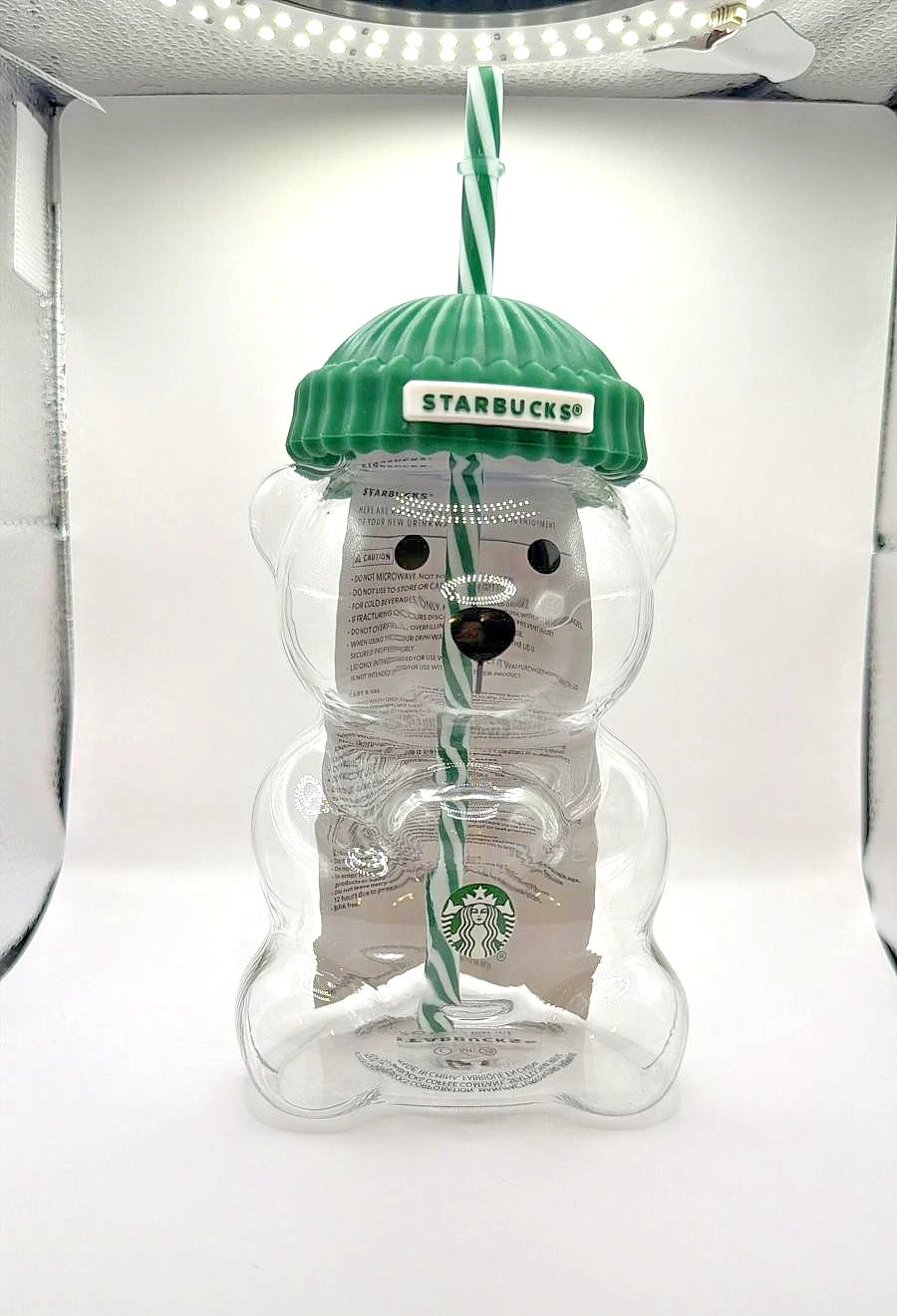 2025 Glass Starbucks Bearista Bear Cold Cup Holiday Limited Edition New 2025 Glass Starbucks Bearista Bear Cold Cup Holiday Limited Edition New