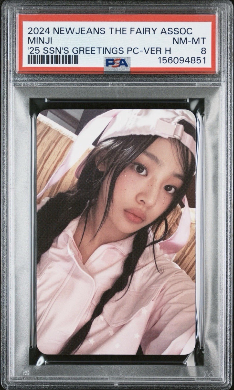 Newjeans Minji Psa 8 Graded Photocard