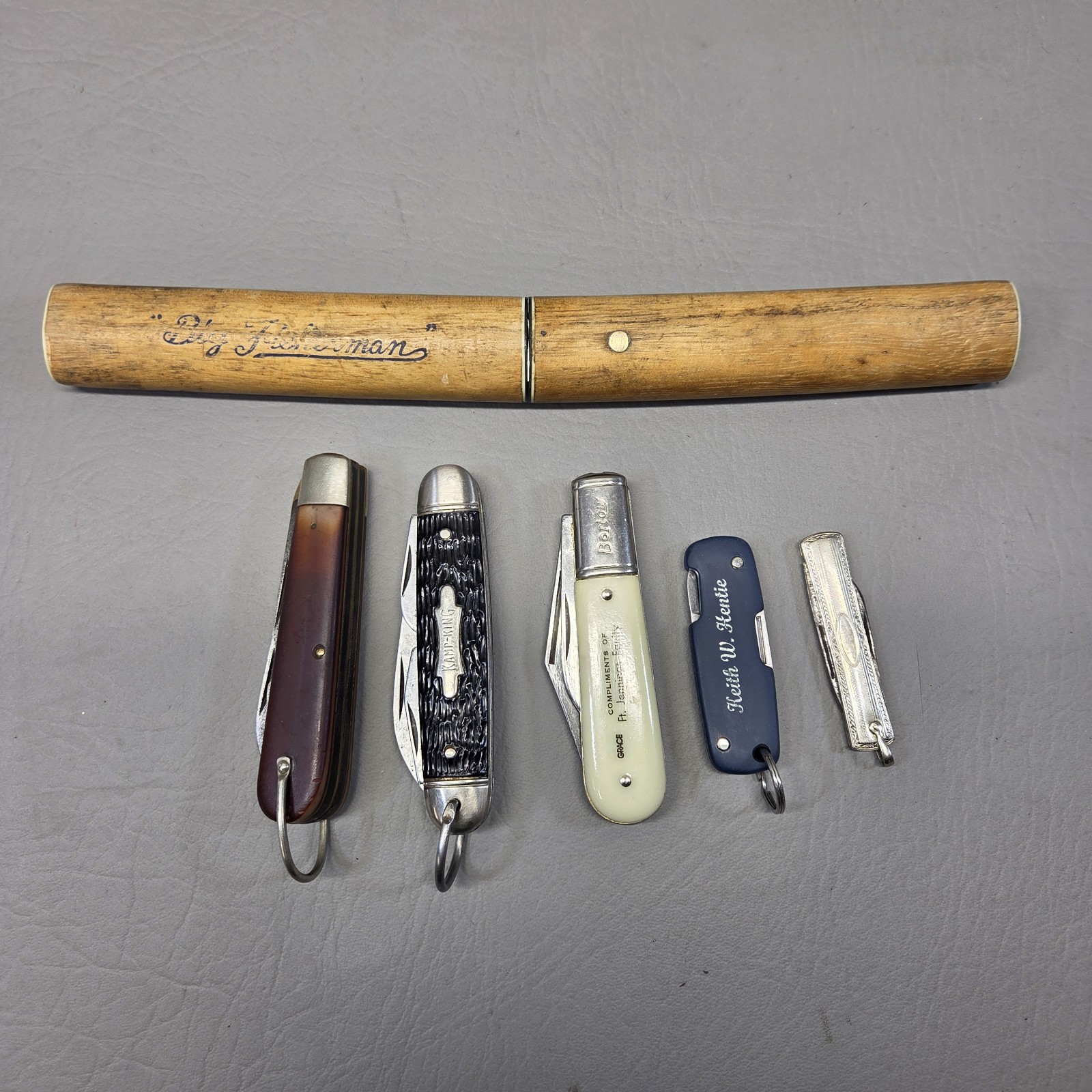 Vintage Pocket Knife Lot Cutco Camillus Colonial Imperial Marathon Japan Vintage Pocket Knife Lot Cutco Camillus Colonial Imperial Marathon Japan