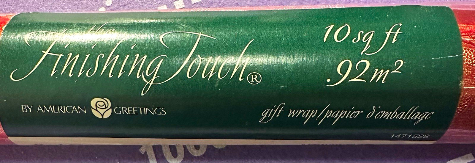 VTG Lot 3 American Greetings Wrapping Paper Christmas Glow In Dark, Dove, Refle VTG Lot 3 American Greetings Wrapping Paper Christmas Glow In Dark, Dove, Refle