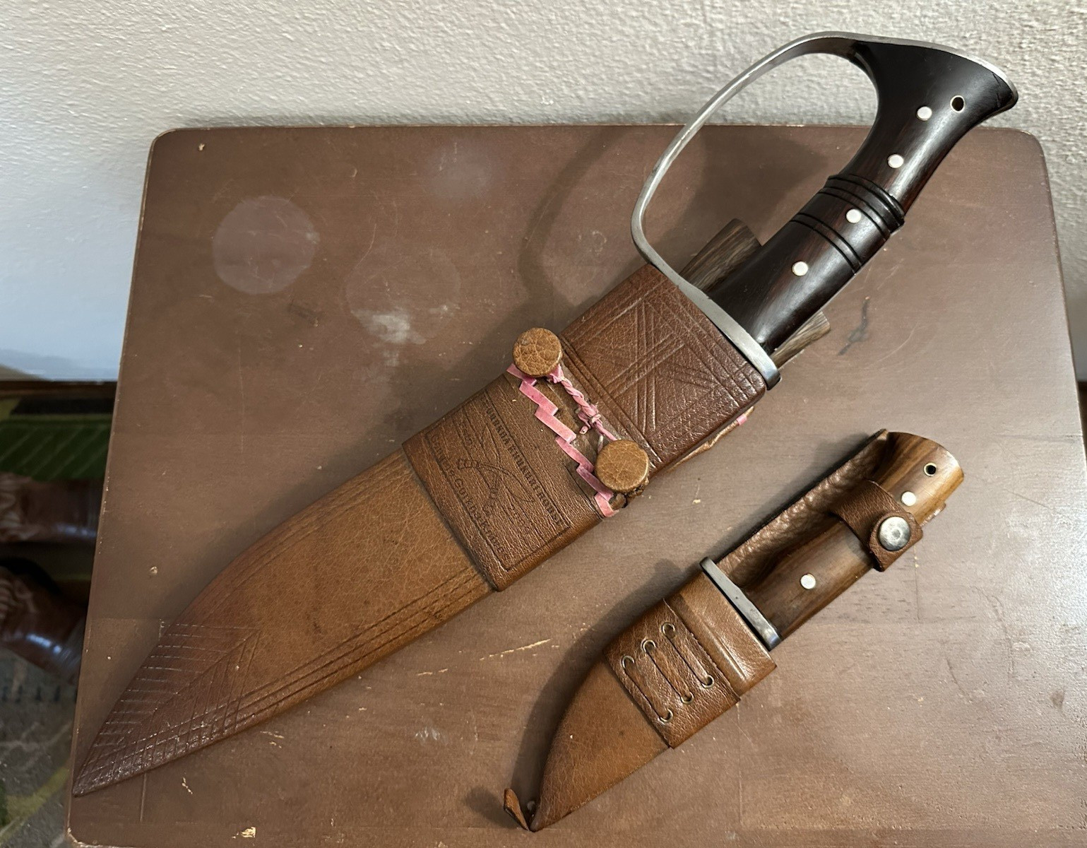 Gurkha Khukuri House custom built with all tools and matching GKH knife Gurkha Khukuri House custom built with all tools and matching GKH knife