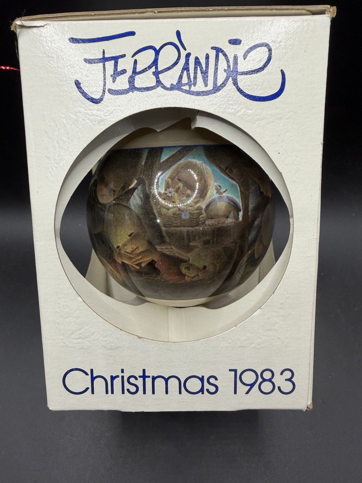 1983 SCHMID ANRI FERRANDIZ CHRISTMAS ORNAMENT "BLESSED CHILD" With Box 1983 SCHMID ANRI FERRANDIZ CHRISTMAS ORNAMENT "BLESSED CHILD" With Box