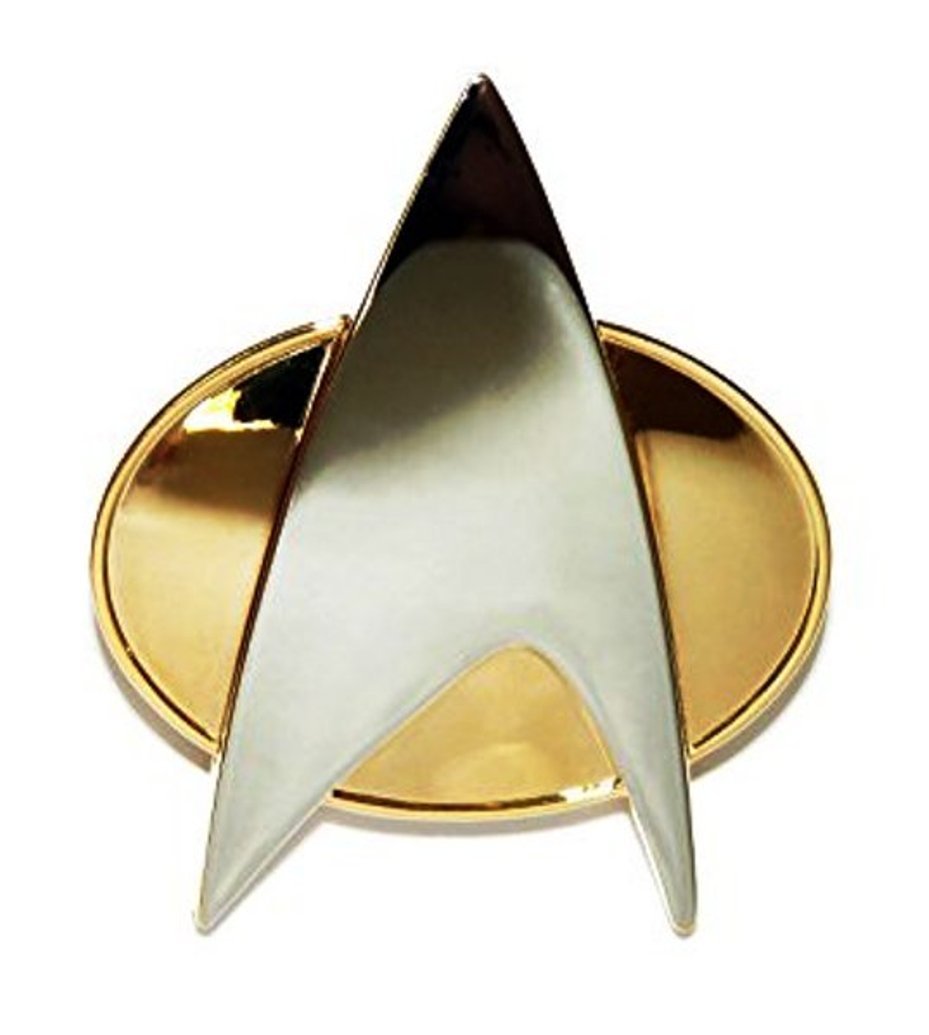 Star Trek The Next Generation Full Size Authentic Communicator PIN Star Trek The Next Generation Full Size Authentic Communicator PIN