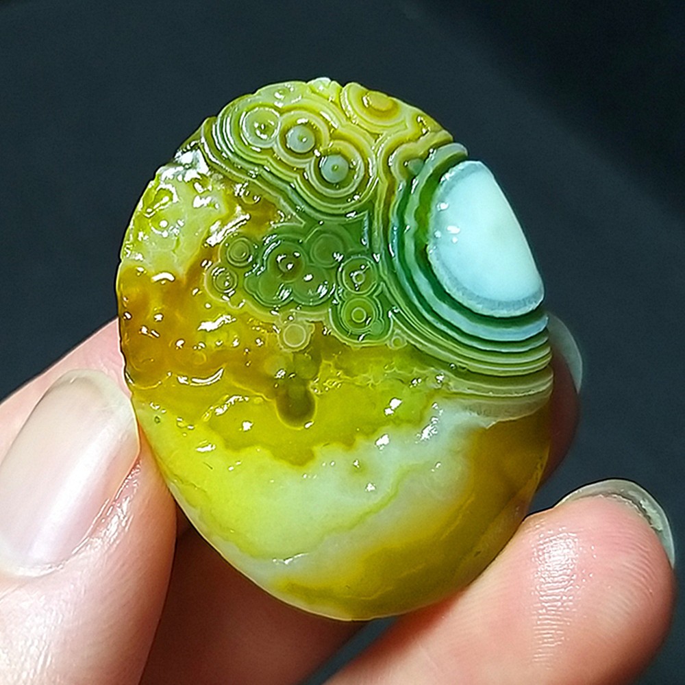 Rare 13G Natural Gobi Agate Eyes Agate/stone Madagascar A318 Rare 13G Natural Gobi Agate Eyes Agate/stone Madagascar A318