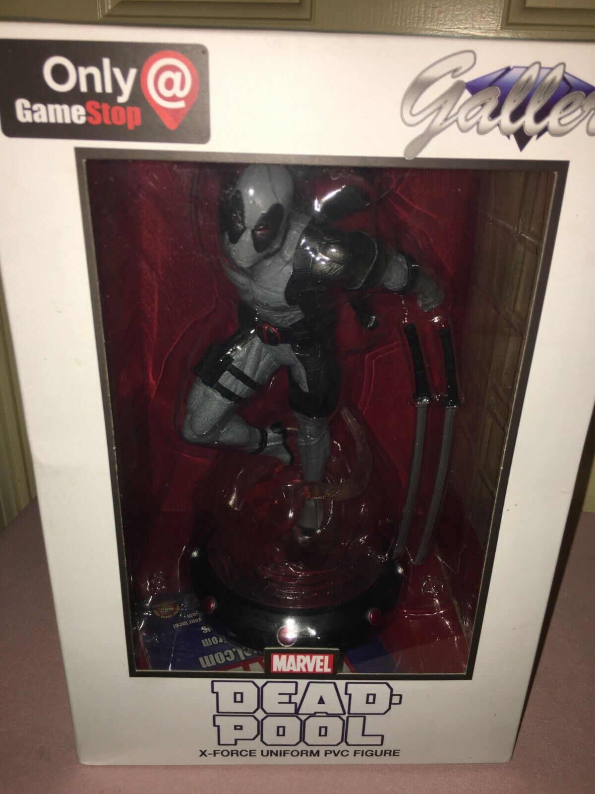 Marvel Gallery Deadpool X-Force Statue Diorama Figure - GameStop Exclusive; NRFB
