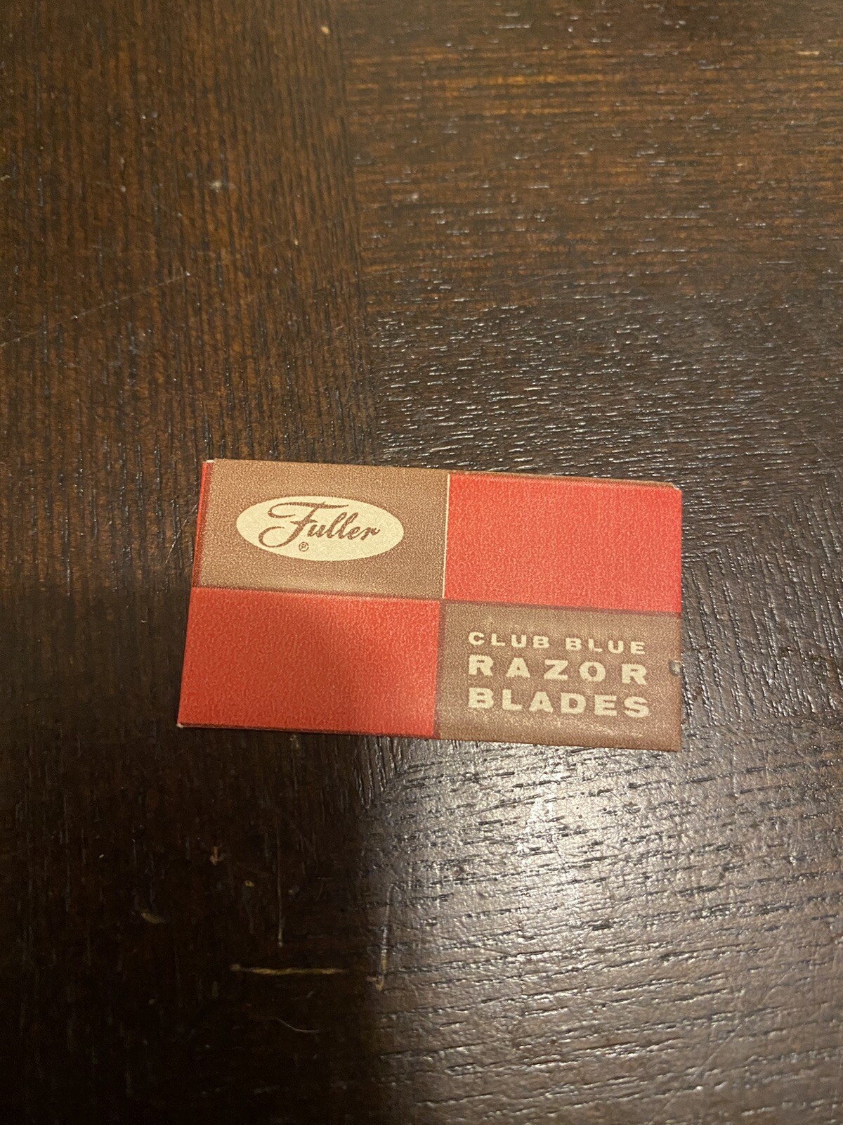 Vintage Fuller Double Edged Razor Blade Sealed Vintage Fuller Double Edged Razor Blade Sealed