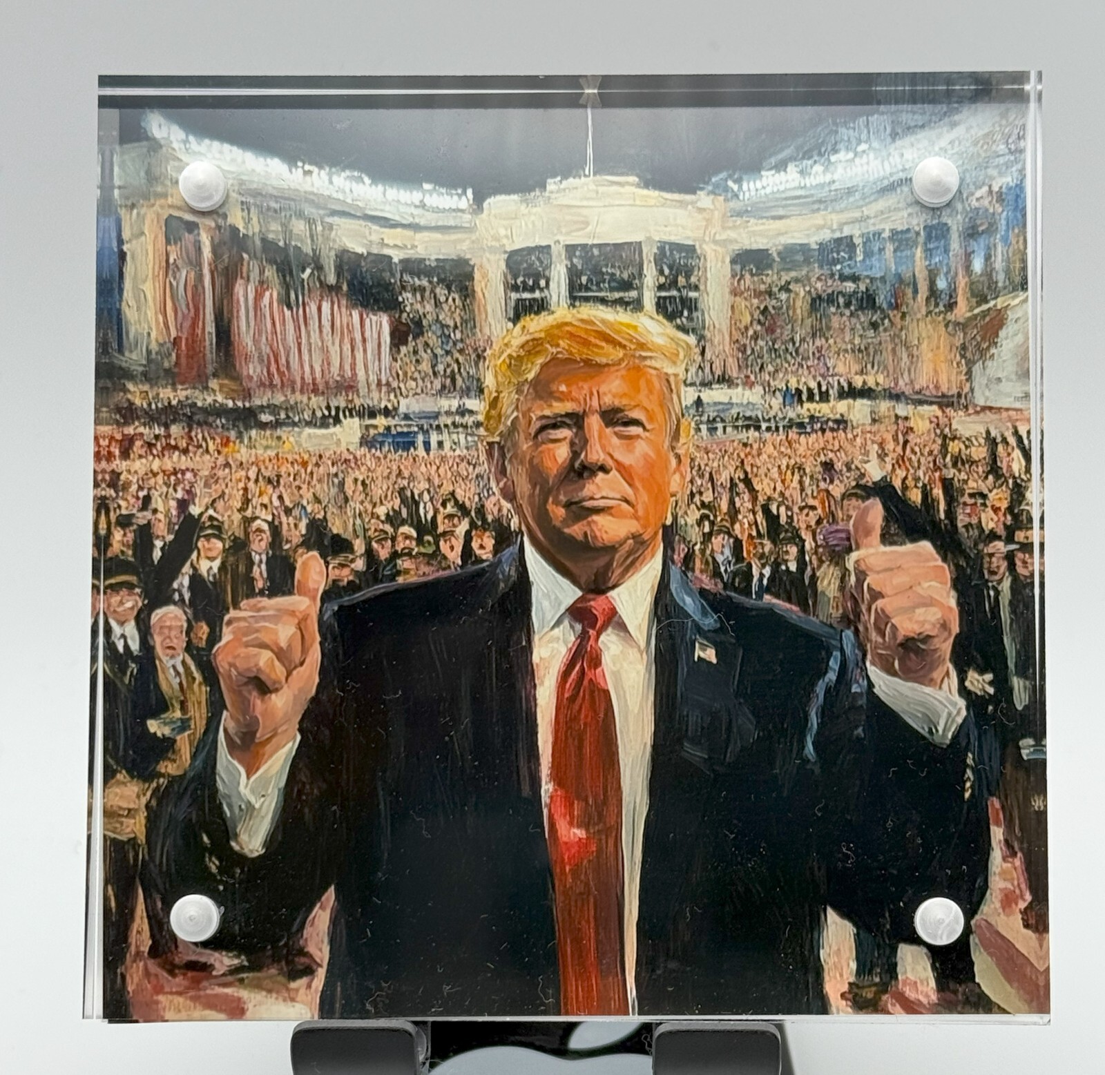 President Donald J Trump Inauguration Day Limited Edition Artist Original Print President Donald J Trump Inauguration Day Limited Edition Artist Original Print